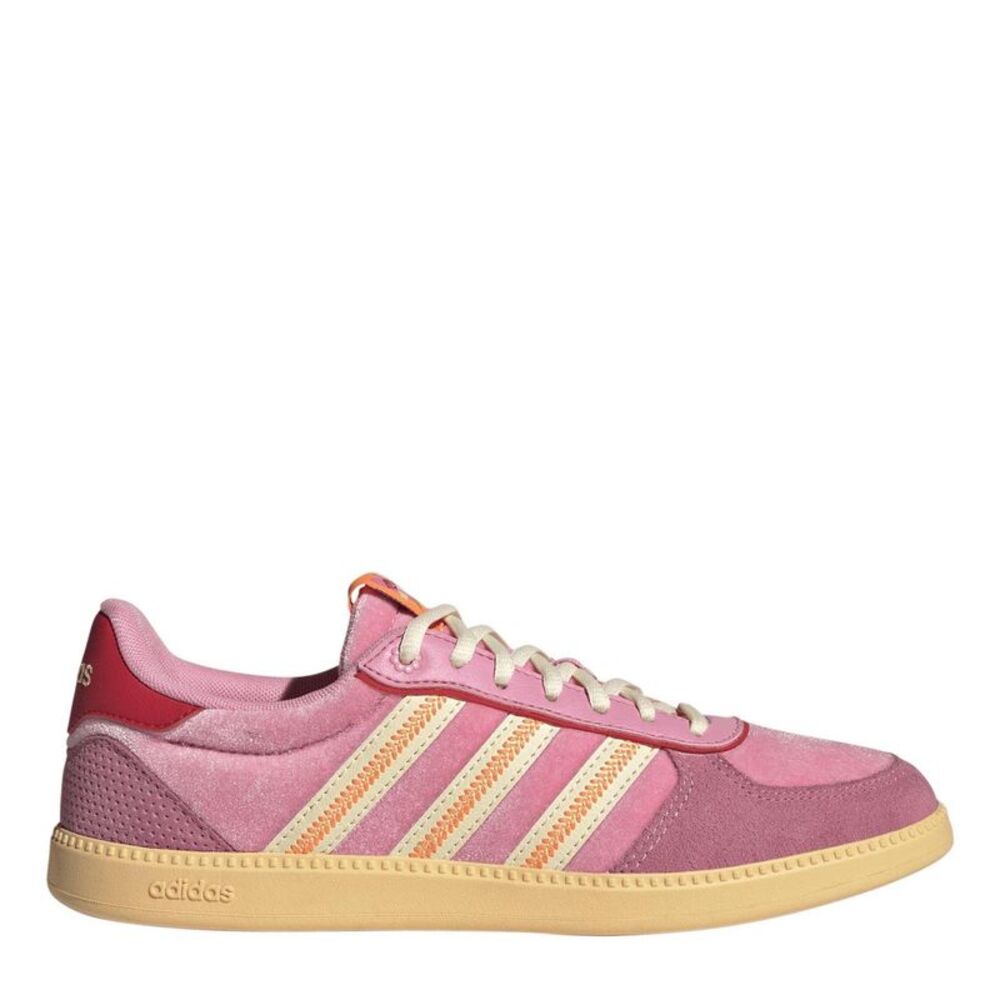 Adidas Womens/Ladies Sleek Suede Sneakers / Pink
